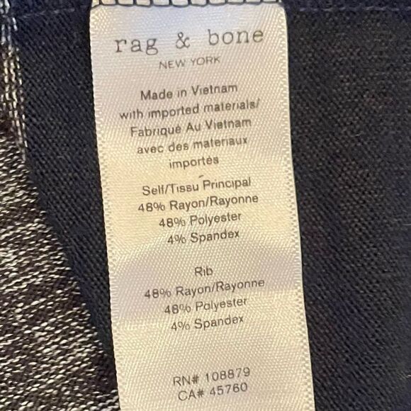 Rag & Bone Hudson Stripe Long Sleeve Knit Top Size XS $165.00 - Picture 8 of 8